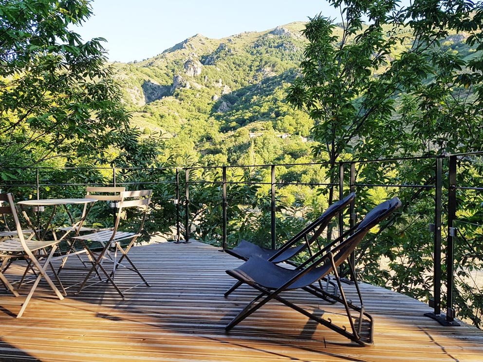 La Châtaigne – cabane insolite en Ardèche